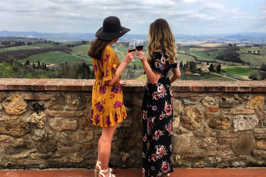 florence itinerary: tuscany wine tasting